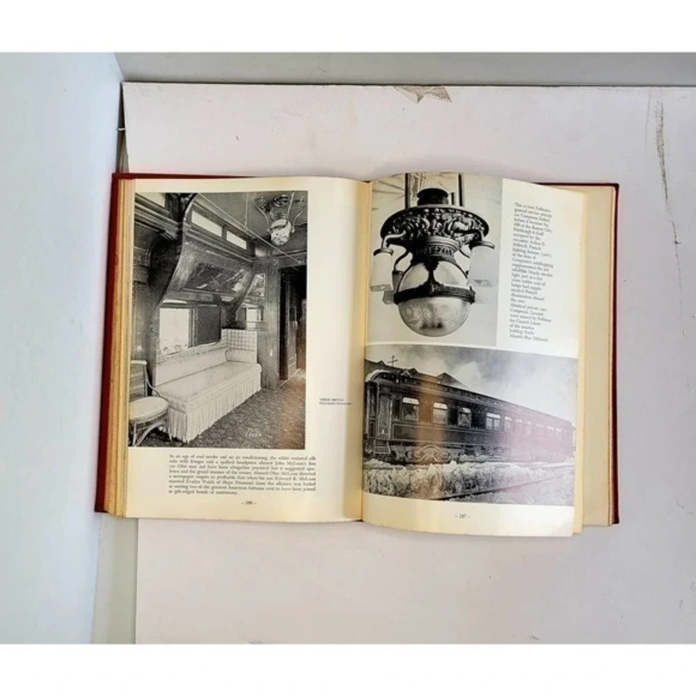 Mansions of Rails by Lucius Beebe Railroad History‎ Copyright 1959